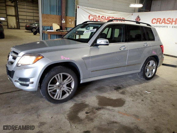2014 Mercedes-Benz GLK-Class GLK 350 with VIN WDCGG8JB8EG326873, listed as a Copart auction lot 51078665 with 95,160 mi miles and Salvage Title. Bid and sale history available at carsss.com. Image 1.