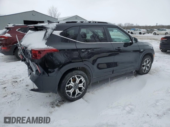 2023 Kia Seltos EX with VIN KNDERCAA0P7447790, listed as a Copart auction lot 44495315 with 22,373 mi miles and Salvage Title. Bid and sale history available at DreamBid. Image 3.