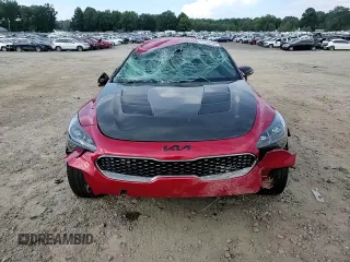 2020 Kia Stinger GT with VIN KNAE35LC4L6079560, listed as a Copart auction lot 72028704 with 50,434 mi miles and Salvage Title. Bid and sale history available at DreamBid. Image 11.