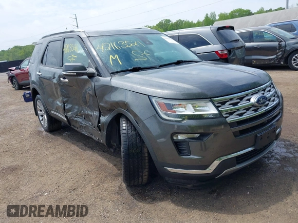 2019 Ford Explorer Limited z VIN 1FM5K7F83KGB03425, wystawiony jako IAAI lot #42163521 z przebiegiem 37 925 mil mil oraz . Historia ofert i sprzedaży dostępna na DreamBid. Obrazek 1.