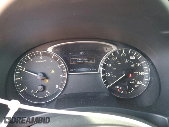 2017 Nissan Altima SL with VIN 1N4AL3APXHC232386, listed as a Copart auction lot 57254795 with 165,177 mi miles and Salvage title. Bid and sale history available at DreamBid. Image 9.