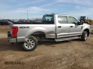 2021 Ford Super Duty F-250 SRW XL with VIN 1FT7W2B69MEC05271, listed as a Copart auction lot 48461235 with 55,121 mi miles and Salvage Title. Bid and sale history available at carsss.com. Image 3.