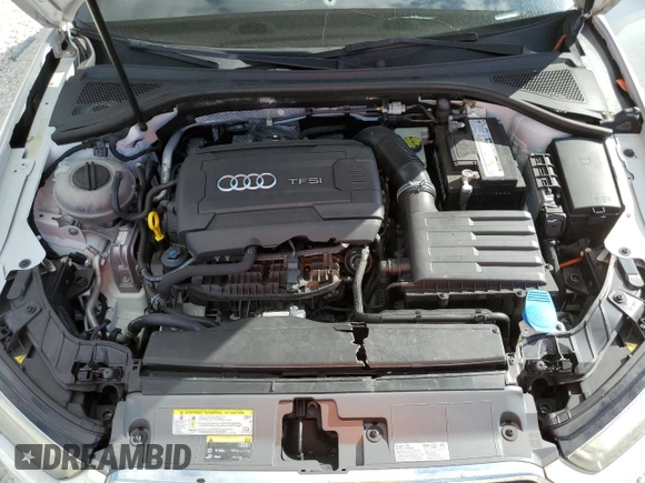 2015 Audi A3 2.0T Premium Plus with VIN WAUEFGFF0F1136864, listed as a Copart auction lot 60496392 with 76,292 mi miles. Bid and sale history available at carsss.com. Image 7.