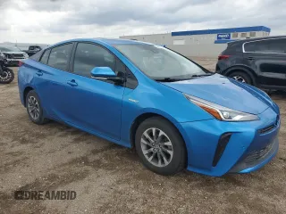 2020 Toyota Prius L Eco z VIN JTDKARFU2L3103721, wystawiony jako Copart lot #54382895 z przebiegiem 87 657 mil mil oraz Szkoda całkowita • Salvage title. Historia ofert i sprzedaży dostępna na DreamBid. Obrazek 4.