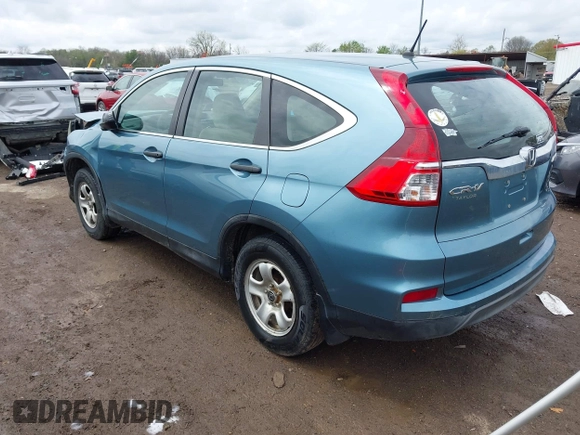 2015 Honda CR-V LX with VIN 2HKRM4H37FH601922, listed as a IAAI auction lot 42126743 with 165,764 mi miles and . Bid and sale history available at DreamBid. Image 3.