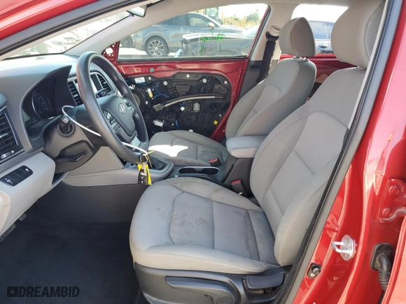 2017 Hyundai Elantra SE with VIN KMHD84LF7HU136028, listed as a Copart auction lot 50410555 with 85,288 mi miles and Salvage Title. Bid and sale history available at carsss.com. Image 7.