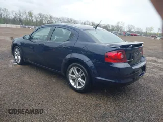 2013 Dodge Avenger SXT with VIN 1C3CDZCG7DN582562, listed as a IAAI auction lot 42084933 with 48,537 mi miles and . Bid and sale history available at carsss.com. Image 3.