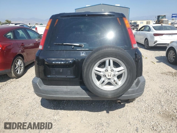 1998 Honda CR-V EX with VIN JHLRD1869WC078524, listed as a Copart auction lot 79907234 with 198,266 mi miles and Salvage Title. Bid and sale history available at carsss.com. Image 6.