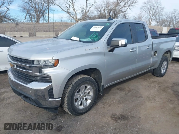 2020 Chevrolet Silverado 1500 LT with VIN 1GCRYDEKXLZ233126, listed as a IAAI auction lot 41607694 with 111,246 mi miles. Bid and sale history available at carsss.com. Image 18.