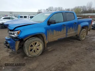 2021 Chevrolet Colorado 4WD Z71 z VIN 1GCGTDEN8M1248174, wystawiony jako Copart lot #53145995 z przebiegiem 30 022 mil mil oraz Czysty tytuł • Clean title. Historia ofert i sprzedaży dostępna na DreamBid. Obrazek 1.