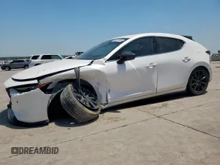 2024 Mazda 3 Premium Plus with VIN JM1BPBNY6R1720487, listed as a Copart auction lot 56673955 with 17,410 mi miles and Salvage title. Bid and sale history available at DreamBid. Image 1.