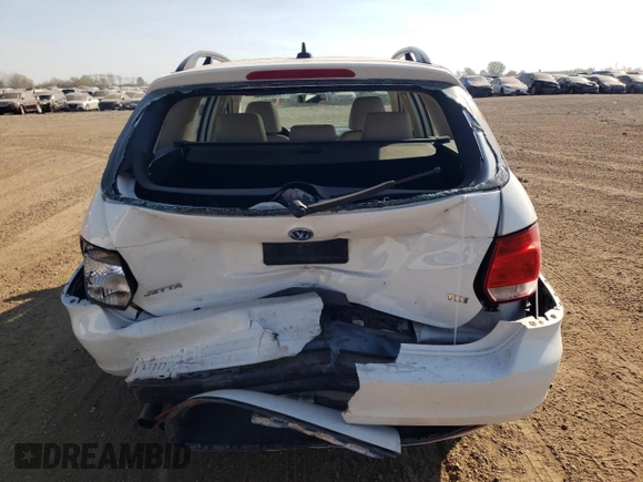 2014 Volkswagen Jetta SportWagen TDI w/Sunroof with VIN 3VWML7AJ1EM609124, listed as a Copart auction lot 76565664 with 174,180 mi miles and Salvage Title. Bid and sale history available at carsss.com. Image 6.