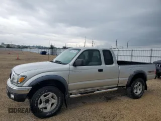 2003 Toyota Tacoma with VIN 5TEWN72NX3Z270211, listed as a Copart auction lot 59331025 with 129,915 mi miles and Salvage title. Bid and sale history available at DreamBid. Image 1.