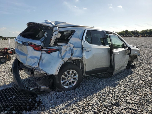 2022 Chevrolet Traverse LS with VIN 1GNERFKW0NJ156970, listed as a Copart auction lot 60605455 with 45,917 mi miles and Non repairable. Bid and sale history available at DreamBid. Image 3.