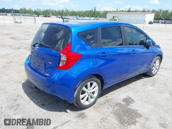 2014 Nissan Note SV z VIN 3N1CE2CP5EL378749, wystawiony jako IAAI lot #42515712 z przebiegiem 140 816 mil mil oraz . Historia ofert i sprzedaży dostępna na DreamBid. Obrazek 4.