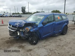 2015 Dodge Journey American Value Pkg with VIN 3C4PDCAB6FT599910, listed as a Copart auction lot 79610384 with 0 mi miles and Salvage Title. Bid and sale history available at carsss.com. Image 1.