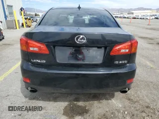 2008 Lexus IS 250 with VIN JTHBK262685074513, listed as a Copart auction lot 48757595 with 161,433 mi miles and Salvage Title. Bid and sale history available at DreamBid. Image 6.