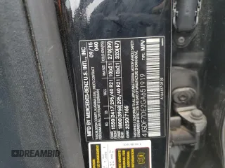 2016 Mercedes-Benz GL with VIN 4JGDF7DE2GA651919, listed as a Copart auction lot 45704694 with 67,009 mi miles and Salvage Title. Bid and sale history available at carsss.com. Image 13.