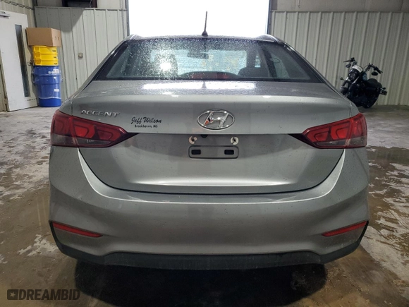 2021 Hyundai Accent SE with VIN 3KPC24A69ME143320, listed as a Copart auction lot 44724765 with 65,095 mi miles and Salvage Title. Bid and sale history available at carsss.com. Image 6.