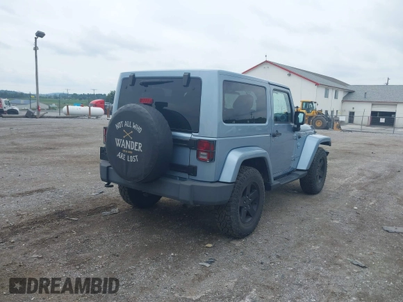 2012 Jeep Wrangler Arctic with VIN 1C4AJWBG7CL148325, listed as a IAAI auction lot 39943602 with 86,625 mi miles and . Bid and sale history available at DreamBid. Image 4.