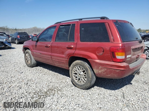 2002 Jeep Grand Cherokee Limited with VIN 1J4GX58N52C216106, listed as a Copart auction lot 50381665 with 280,774 mi miles and Salvage Title. Bid and sale history available at DreamBid. Image 2.