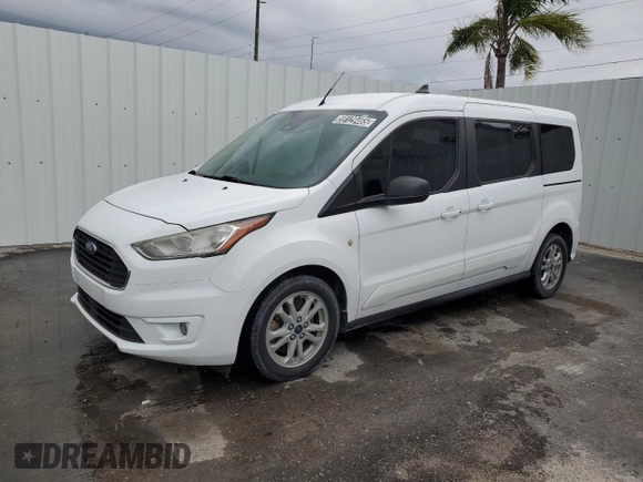 2020 Ford Transit Connect XLT z VIN NM0GS9F22L1436141, wystawiony jako Copart lot #59129465 z przebiegiem 110 301 mil mil oraz Czysty tytuł • Clean title. Historia ofert i sprzedaży dostępna na DreamBid. Obrazek 1.