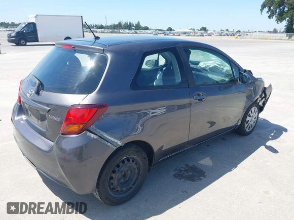 2015 Toyota Yaris L with VIN VNKJTUD33FA053390, listed as a IAAI auction lot 42100665 with 207,939 mi miles and . Bid and sale history available at carsss.com. Image 4.