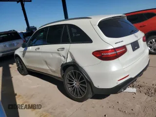 2017 Mercedes-Benz GLC with VIN WDC0G6EB9HF258898, listed as a Copart auction lot 80385914 with 98,318 mi miles and Salvage Title. Bid and sale history available at carsss.com. Image 2.