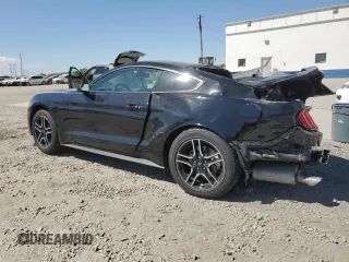 2019 Ford Mustang EcoBoost z VIN 1FA6P8TH2K5176100, wystawiony jako Copart lot #60731865 z przebiegiem 6 118 mil mil oraz Szkoda całkowita • Salvage title. Historia ofert i sprzedaży dostępna na DreamBid. Obrazek 2.