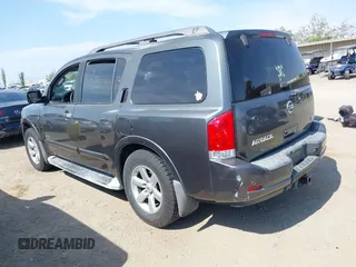 2008 Nissan Armada SE z VIN 5N1AA08D38N626919, wystawiony jako IAAI lot #42404128 z przebiegiem 201 357 mil mil oraz . Historia ofert i sprzedaży dostępna na DreamBid. Obrazek 3.