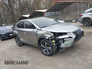 2018 Lexus NX with VIN JTJBARBZ1J2165385, listed as a IAAI auction lot 41935813 with 87,953 mi miles. Bid and sale history available at carsss.com. Image 1.