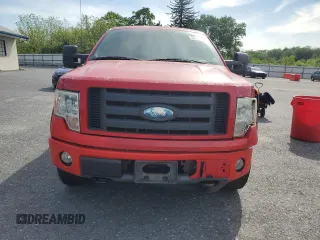 2009 Ford F-150 XL with VIN 1FTRF14W19KC63786, listed as a Copart auction lot 56550045 with 130,602 mi miles and Clean title. Bid and sale history available at DreamBid. Image 5.