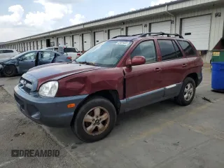 2005 Hyundai Santa Fe GLS with VIN KM8SC13D25U871319, listed as a Copart auction lot 62821625 with 181,202 mi miles and Clean title. Bid and sale history available at DreamBid. Image 1.