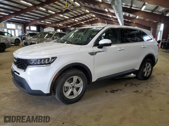 2023 Kia Sorento LX with VIN 5XYRGDLC0PG183341, listed as a Copart auction lot 46614645 with 49,479 mi miles and Salvage Title. Bid and sale history available at carsss.com. Image 1.