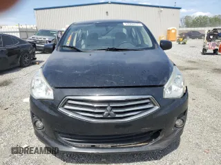 2017 Mitsubishi Mirage ES with VIN ML32F3FJ3HHF05462, listed as a Copart auction lot 53980475 with 116,548 mi miles and Salvage title. Bid and sale history available at DreamBid. Image 5.