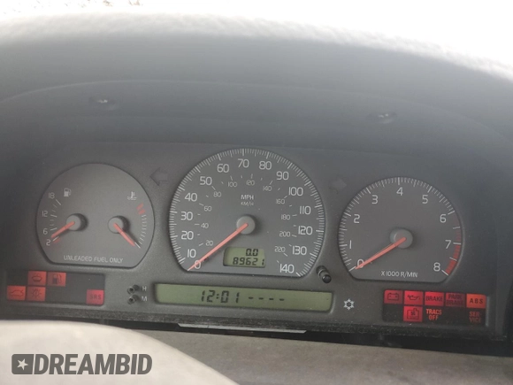 1998 Volvo S70 with VIN YV1LS5548W2438093, listed as a Copart auction lot 69134934 with 89,621 mi miles and Non Repairable. Bid and sale history available at carsss.com. Image 9.