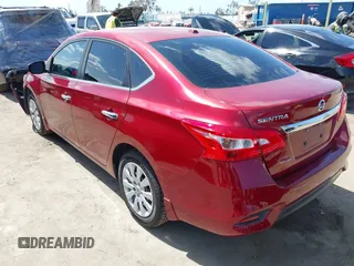 2017 Nissan Sentra S with VIN 3N1AB7AP6HY404508, listed as a IAAI auction lot 41943134 with 54,649 mi miles and . Bid and sale history available at carsss.com. Image 3.