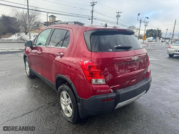 2015 Chevrolet Trax LT with VIN KL7CJRSB7FB112365, listed as a Copart auction lot 50519385 with 191,182 mi miles and Clean Title. Bid and sale history available at carsss.com. Image 3.