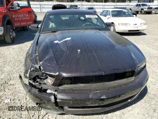 2012 Ford Mustang V6 Premium with VIN 1ZVBP8AM5C5224048, listed as a Copart auction lot 53483965 with 54,510 mi miles and Salvage Title. Bid and sale history available at carsss.com. Image 5.