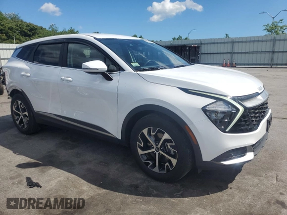 2023 Kia Sportage EX with VIN 5XYK33AF1PG057204, listed as a Copart auction lot 58293494 with 22,943 mi miles and Salvage Title. Bid and sale history available at carsss.com. Image 4.