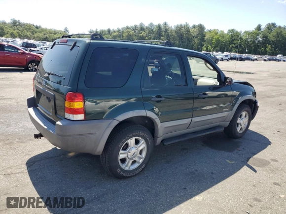 2002 Ford Escape XLT Choice with VIN 1FMCU04172KD00268, listed as a Copart auction lot 61284675 with 118,016 mi miles and Salvage title. Bid and sale history available at DreamBid. Image 3.