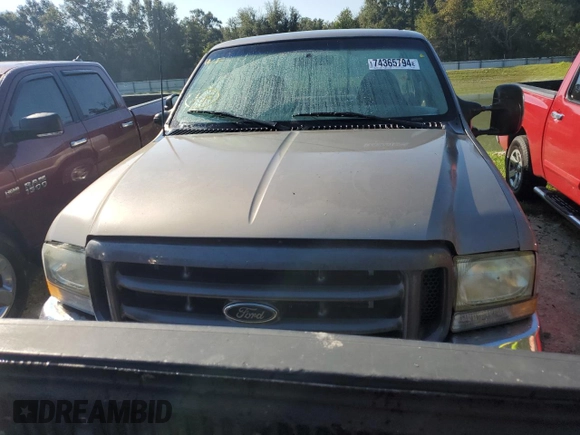 2002 Ford Super Duty F-250 XL with VIN 1FTNX21L82EC48671, listed as a Copart auction lot 74365794 with 0 mi miles and Non Repairable. Bid and sale history available at carsss.com. Image 5.
