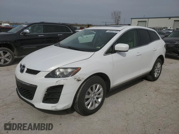 2011 Mazda CX-7 i Touring with VIN JM3ER2C55B0364522, listed as a Copart auction lot 50039145 with 161,477 mi miles and Salvage Title. Bid and sale history available at DreamBid. Image 1.