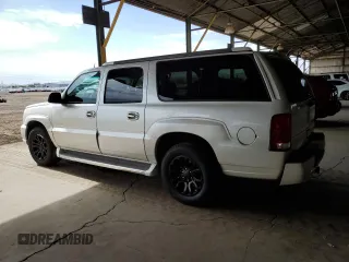 2005 Cadillac Escalade ESV z VIN 3GYFK66N55G118200, wystawiony jako Copart lot #59018515 z przebiegiem 200 801 mil mil oraz Szkoda całkowita • Salvage title. Historia ofert i sprzedaży dostępna na DreamBid. Obrazek 2.