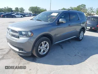 2011 Dodge Durango Crew with VIN 1D4RD4GG2BC698489, listed as a IAAI auction lot 42047776 with 226,924 mi miles and . Bid and sale history available at carsss.com. Image 2.