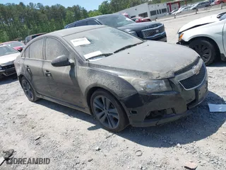 2012 Chevrolet Cruze LTZ with VIN 1G1PH5SC2C7379938, listed as a IAAI auction lot 42057593 with 86,250 mi miles. Bid and sale history available at carsss.com. Image 1.