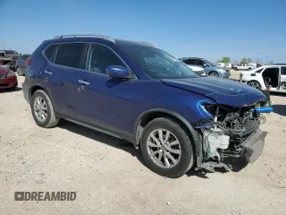 2018 Nissan Rogue SV with VIN KNMAT2MT8JP608871, listed as a Copart auction lot 48659155 with 141,677 mi miles and Salvage Title. Bid and sale history available at carsss.com. Image 4.