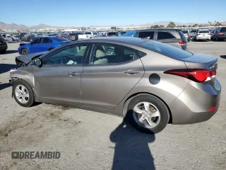 2015 Hyundai Elantra SE с VIN 5NPDH4AE7FH648622, выставлен на аукционе Copart как лот 50572715 с пробегом 76 807 миль миль и Списание • Salvage title. История ставок и продаж доступна на DreamBid. Изображение 2.