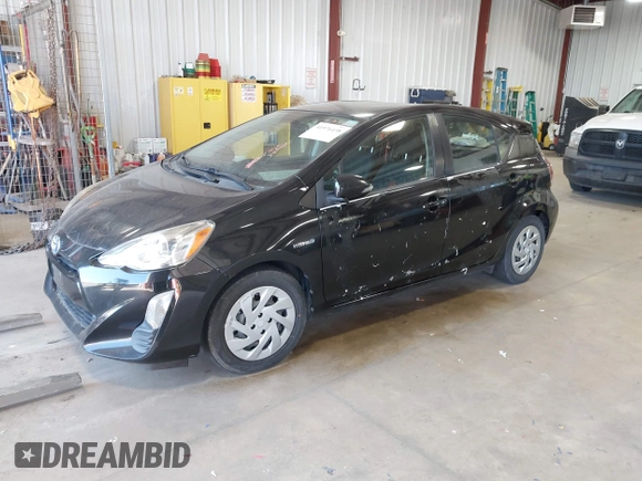 2016 Toyota Prius c One with VIN JTDKDTB3XG1124674, listed as a IAAI auction lot 41976438 with 72,028 mi miles. Bid and sale history available at carsss.com. Image 17.