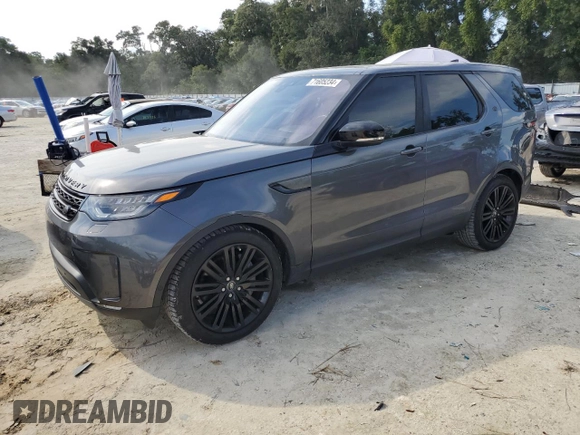 2018 Land Rover Discovery HSE with VIN SALRR2RV4JA071911, listed as a Copart auction lot 71605234 with 76,025 mi miles and Non Repairable. Bid and sale history available at carsss.com. Image 1.